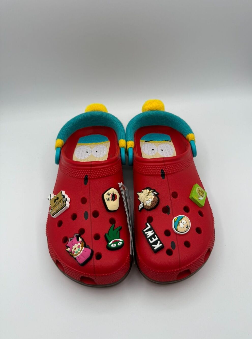 Crocs x South Park Eric Cartman Classic Clogs Red Men Size 8 Women 10